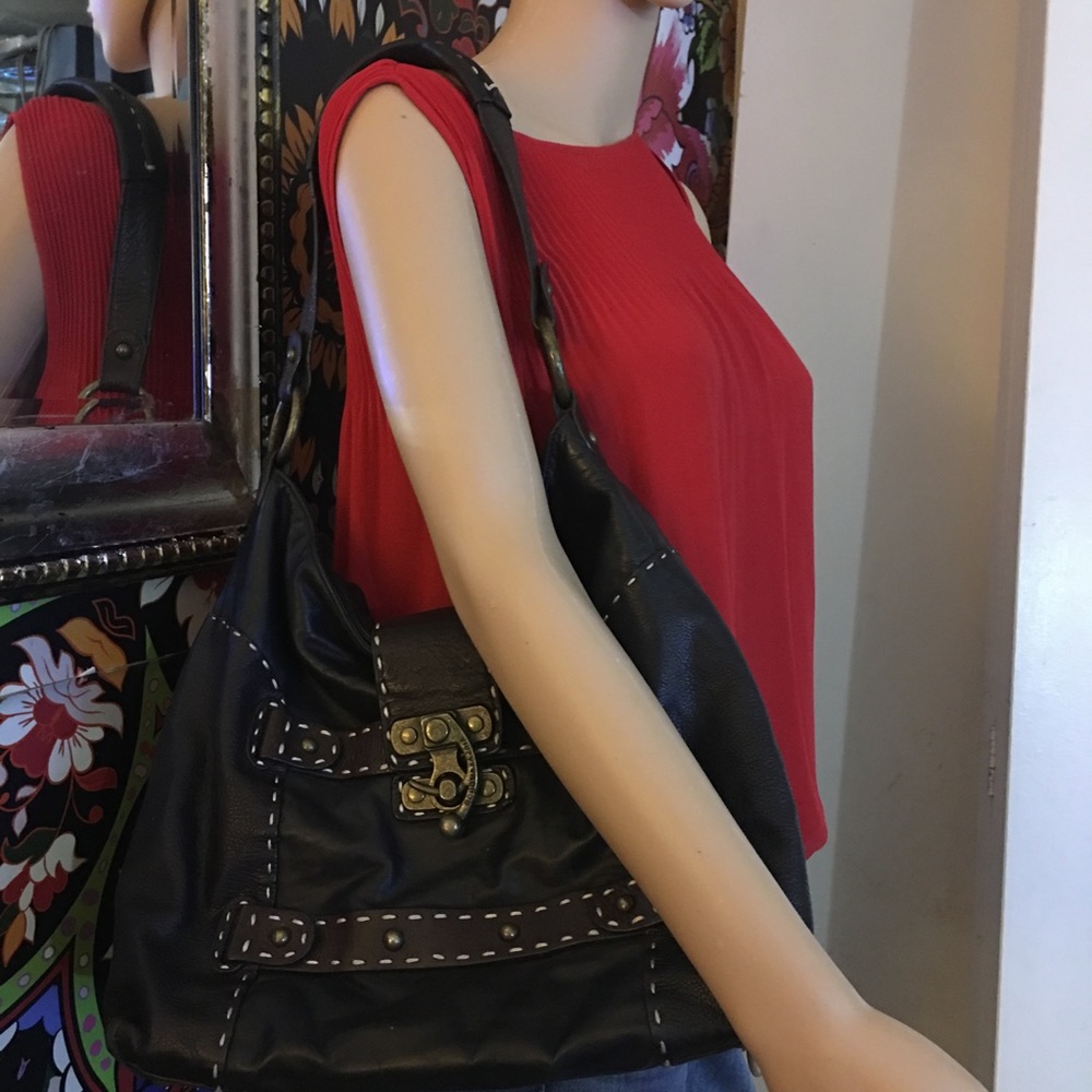 BCBG leather bag